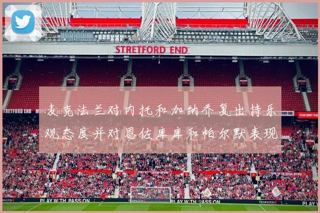 麦克法兰对内托和加纳乔复出持乐观态度并对恩佐库库和帕尔默表现表示满意